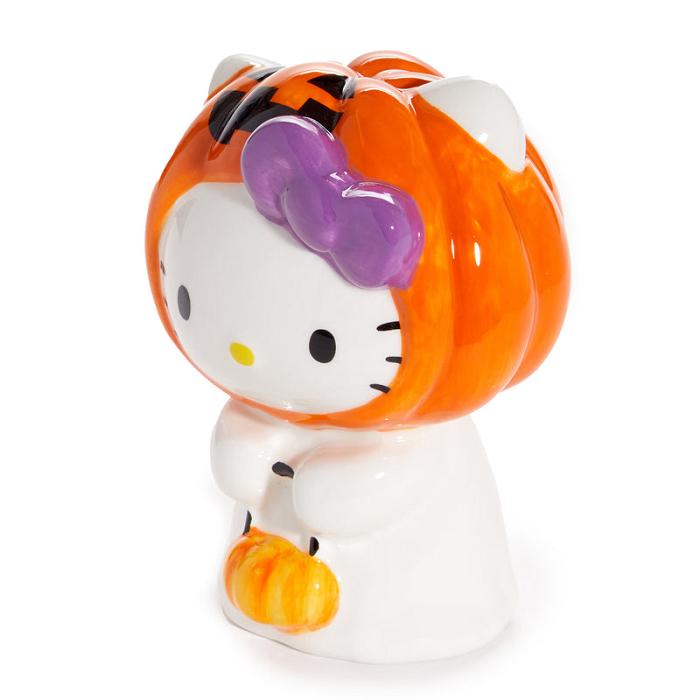 Hello Kitty Hello Kitty Halloween Trick or Treat Ghost Ceramic Figurine Oranžové | CZ_HK30972