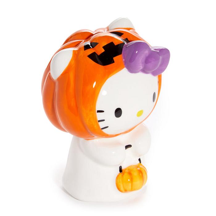 Hello Kitty Hello Kitty Halloween Trick or Treat Ghost Ceramic Figurine Oranžové | CZ_HK30972