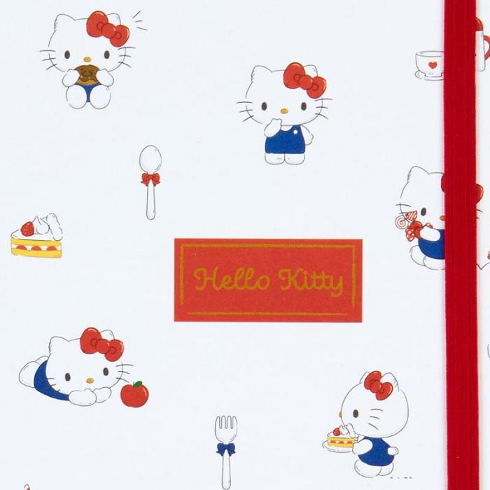 Hello Kitty Hello Kitty Lined Notebook (Elastic Closure) Bílé | CZ_HK81640