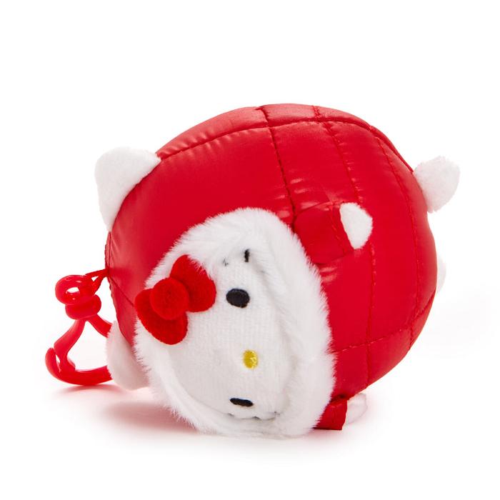 Hello Kitty Hello Kitty Mascot Clip (Winter Puffer Series) Červené | CZ_HK62346