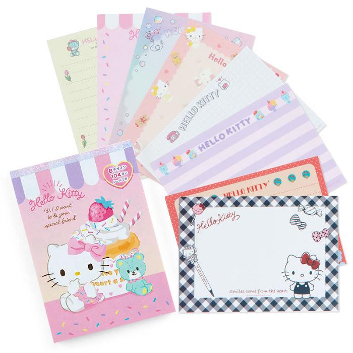 Hello Kitty Hello Kitty Memo Pad & Sticker Set Růžové | CZ_HK67455