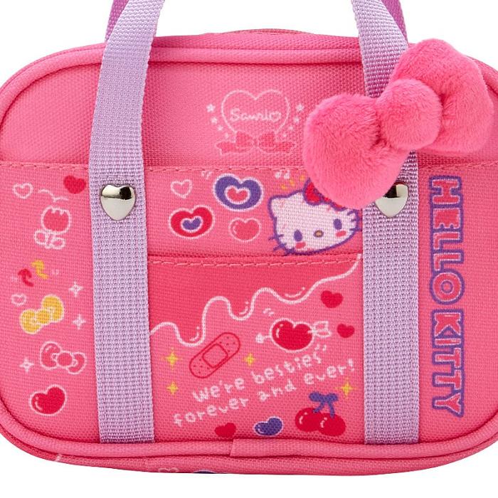 Hello Kitty Hello Kitty Mini Handbag (Sanrio Academy Series) Červené | CZ_HK96153