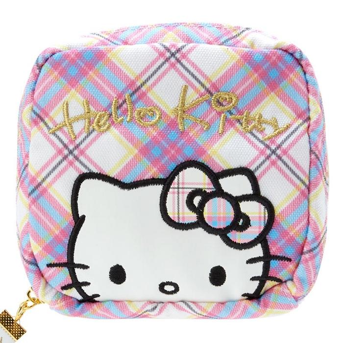 Hello Kitty Hello Kitty Mini Zipper (Hello Kitty Dress Tartan Series) Fialové | CZ_HK18479