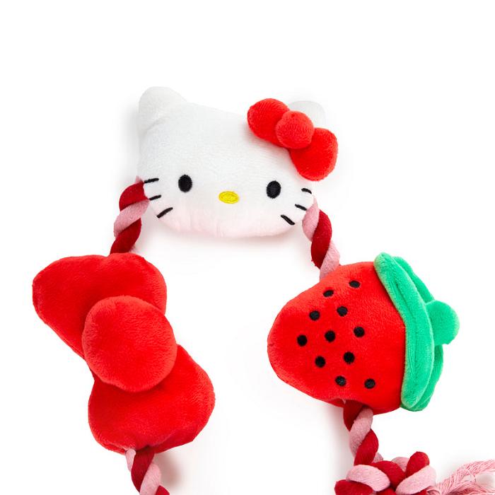 Hello Kitty Hello Kitty Pet Rope Toy (Strawberry and Bows) Červené | CZ_HK51614