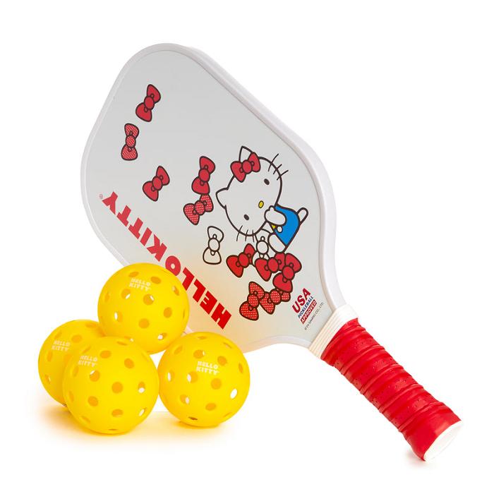 Hello Kitty Hello Kitty Pickleball Set Bílé Žluté | CZ_HK14313