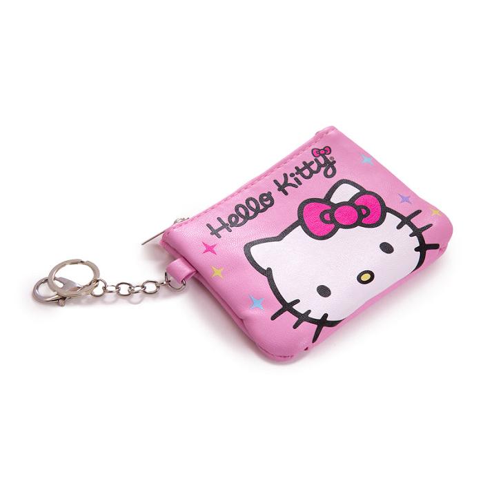 Hello Kitty Hello Kitty Pink Keychain Card Case Růžové | CZ_HK98974