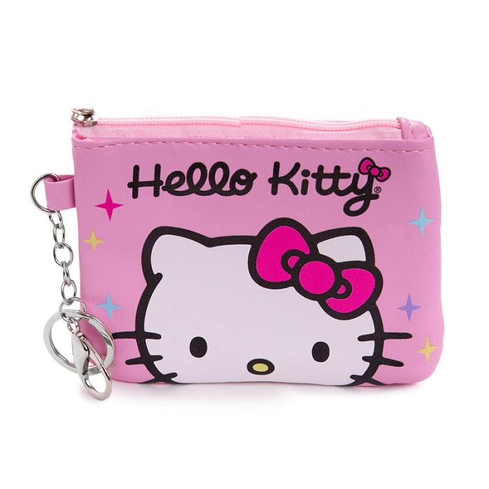 Hello Kitty Hello Kitty Pink Keychain Card Case Růžové | CZ_HK98974