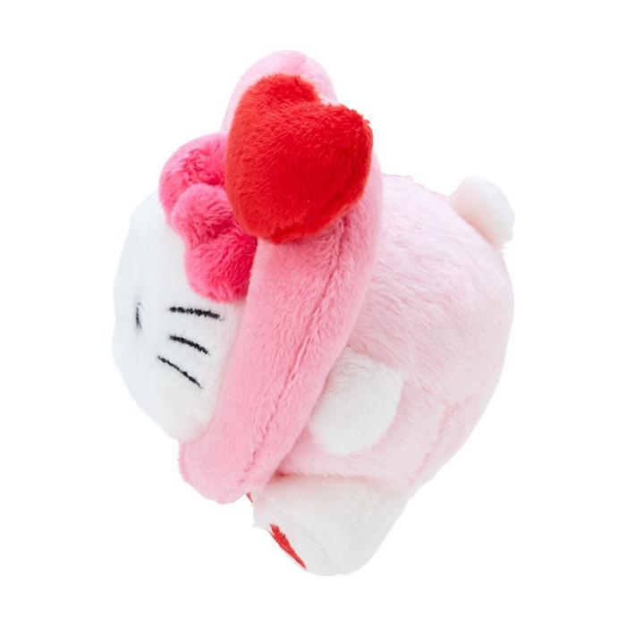 Hello Kitty Hello Kitty Plush Mascot Keychain (Big Heart Series) Růžové | CZ_HK46738