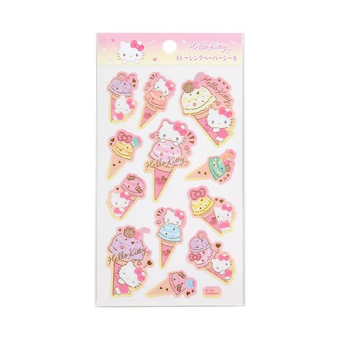 Hello Kitty Hello Kitty Sticker Sheet (Ice Cream Party Series) Růžové | CZ_HK35911