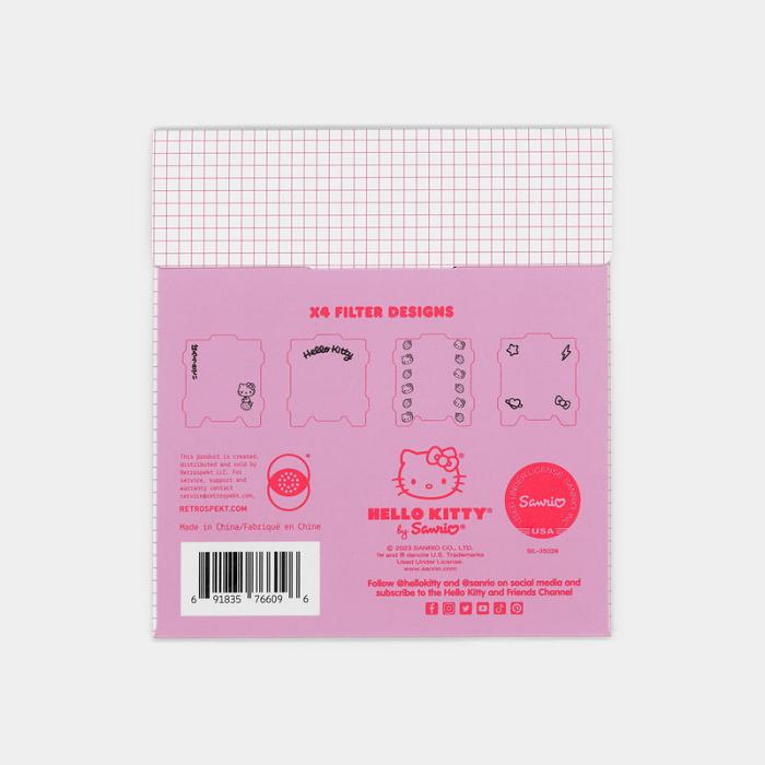 Hello Kitty Hello Kitty Strawberry Milk Photo Filters for Instant Film Cameras (4-Pack) Růžové | CZ_HK90878