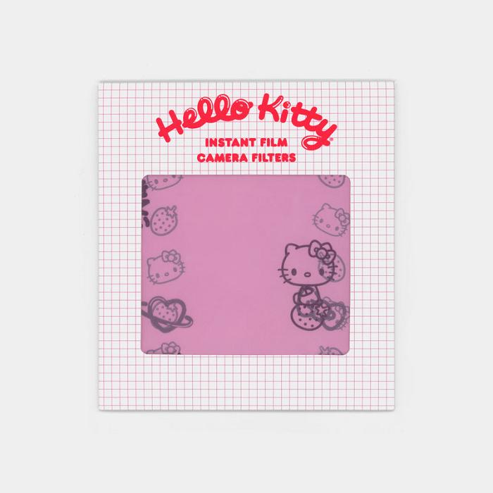 Hello Kitty Hello Kitty Strawberry Milk Photo Filters for Instant Film Cameras (4-Pack) Růžové | CZ_HK90878