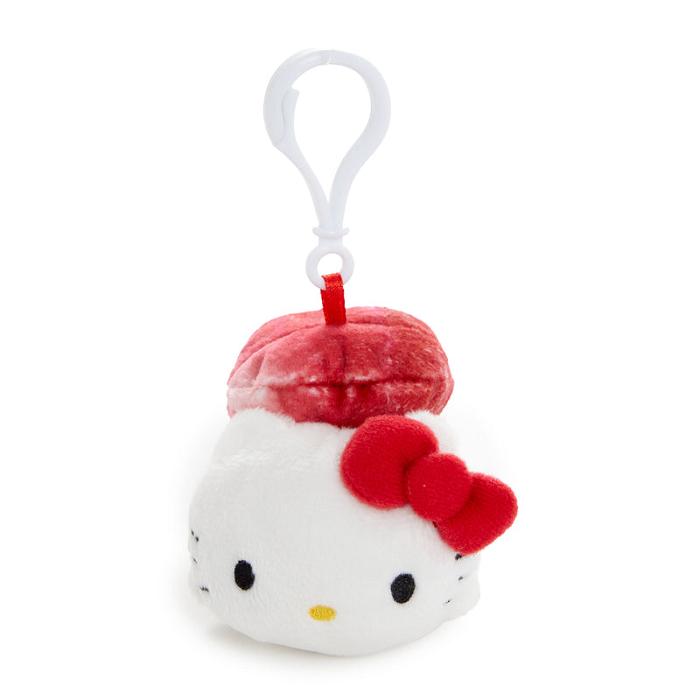 Hello Kitty Hello Kitty Sushi Mascot Clip (Tuna) Bílé Červené | CZ_HK99304