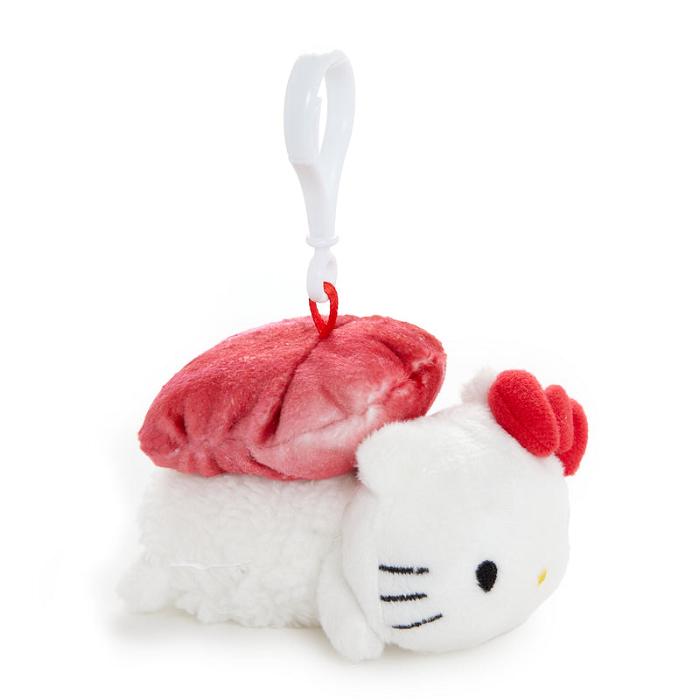 Hello Kitty Hello Kitty Sushi Mascot Clip (Tuna) Bílé Červené | CZ_HK99304