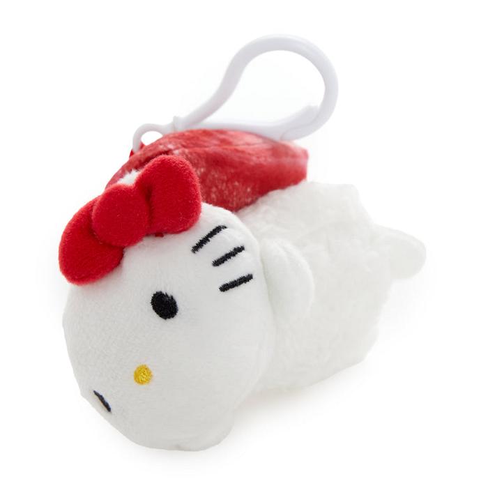 Hello Kitty Hello Kitty Sushi Mascot Clip (Tuna) Bílé Červené | CZ_HK99304