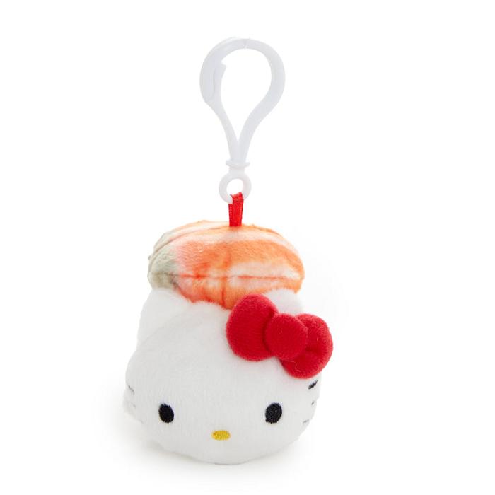 Hello Kitty Hello Kitty Sushi Mascot Clip (Salmon) Bílé Červené | CZ_HK35858