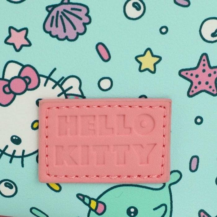 Hello Kitty Hello Kitty Under the Sea Travel Beauty Case Zelene | CZ_HK57629