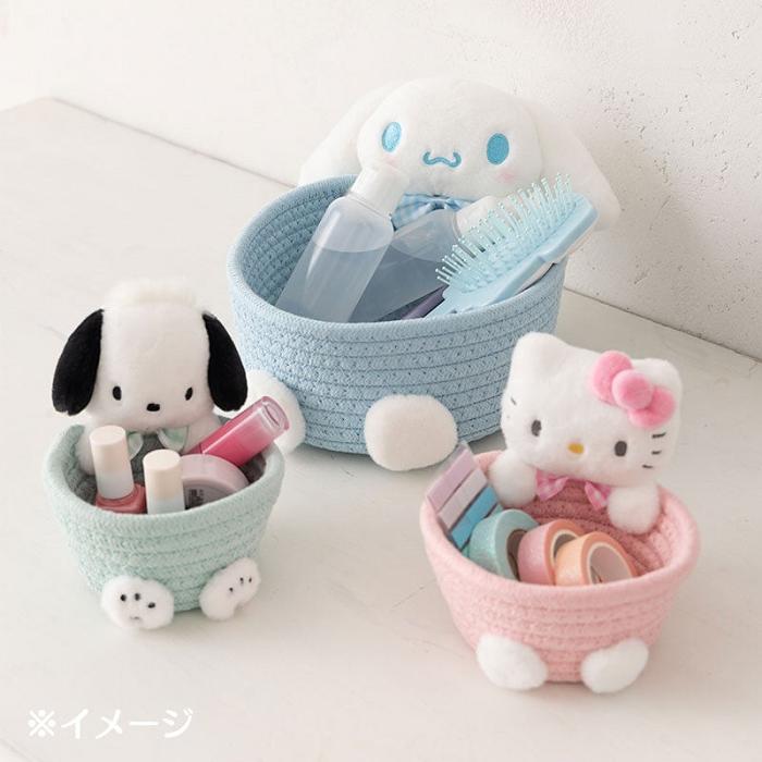 Hello Kitty Hello Kitty Woven Rope Storage Basket (Multi) Růžové | CZ_HK60353