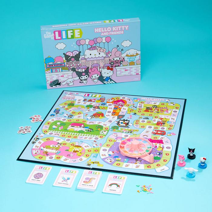 Hello Kitty Hello Kitty and Friends Life Board Game Viacfarebný | CZ_HK25348