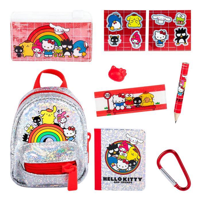 Hello Kitty Hello Kitty and Friends Real Littles Micro Backpack Viacfarebný | CZ_HK54215