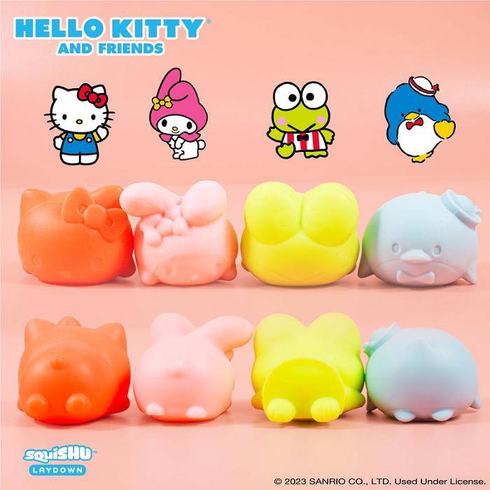 Hello Kitty Hello Kitty and Friends Squishy Toy Viacfarebný | CZ_HK48527