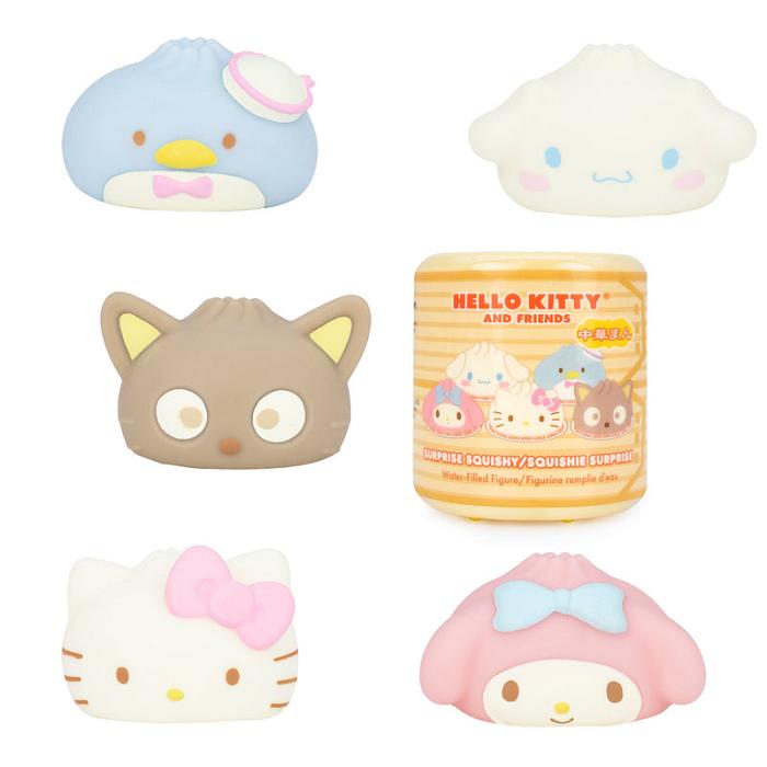 Hello Kitty Hello Kitty and Friends Steamed Bun Capsule Squishies (Series 3) Viacfarebný | CZ_HK19331