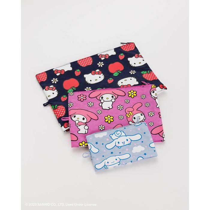 Hello Kitty Hello Kitty and Friends x Baggu Go Pouch Set Viacfarebný | CZ_HK33381