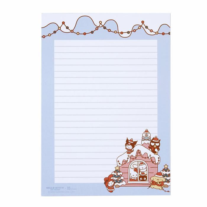 Hello Kitty Hello Kitty and Friends x Erin Condren Holiday Medium Notepad 2-Piece Set Blankyt | CZ_HK75258