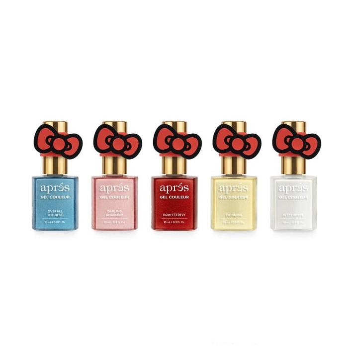 Hello Kitty Hello Kitty x Aprés 5-pc Nail Gel Couleur Set Viacfarebný | CZ_HK33651