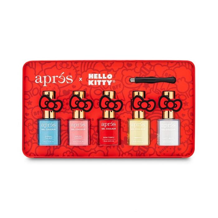 Hello Kitty Hello Kitty x Aprés 5-pc Nail Gel Couleur Set Viacfarebný | CZ_HK33651