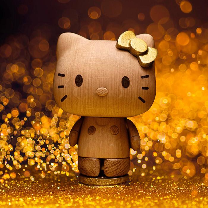 Hello Kitty Hello Kitty x Boyhood Limited Edition Oak Figurine (50th Anniversary) Hnědé | CZ_HK68548