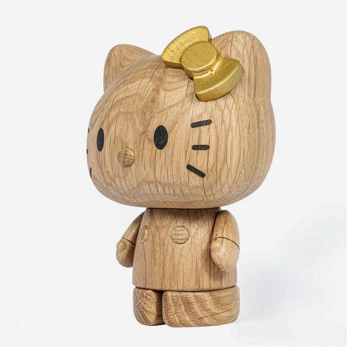 Hello Kitty Hello Kitty x Boyhood Limited Edition Oak Figurine (50th Anniversary) Hnědé | CZ_HK68548