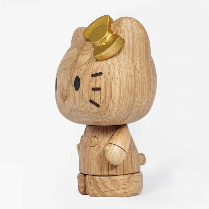 Hello Kitty Hello Kitty x Boyhood Limited Edition Oak Figurine (50th Anniversary) Hnědé | CZ_HK68548