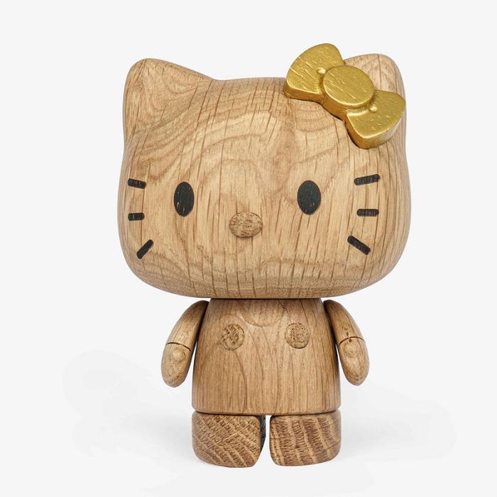 Hello Kitty Hello Kitty x Boyhood Limited Edition Oak Figurine (50th Anniversary) Hnědé | CZ_HK68548