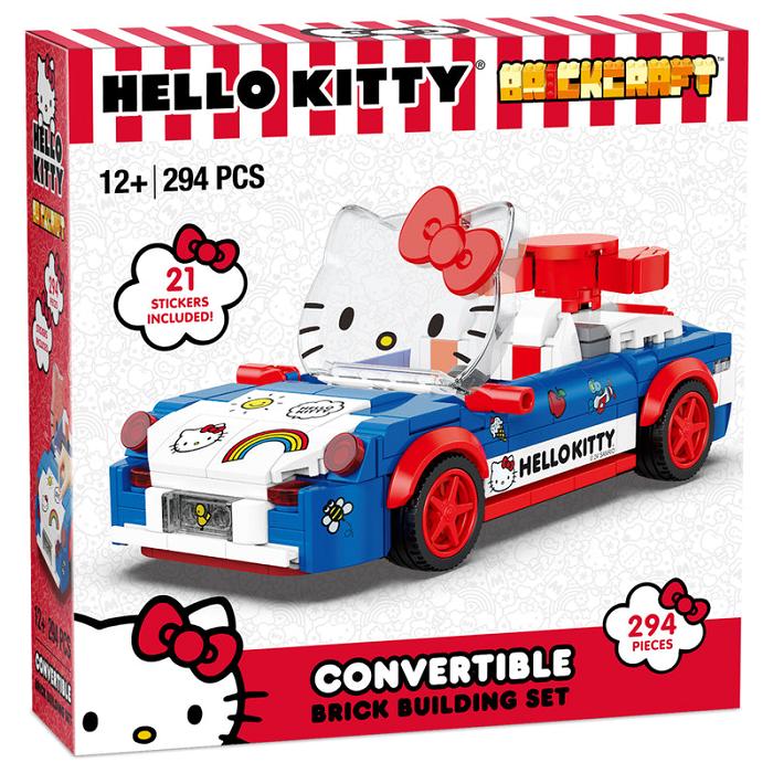 Hello Kitty Hello Kitty x Brickcraft Custom Convertible Building Set Červené Blankyt | CZ_HK57525