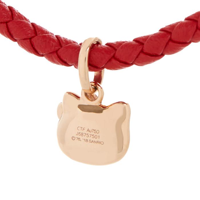 Hello Kitty Hello Kitty x Chow Tai Fook Classic 18K Gold Red Bracelet Červené | CZ_HK19493