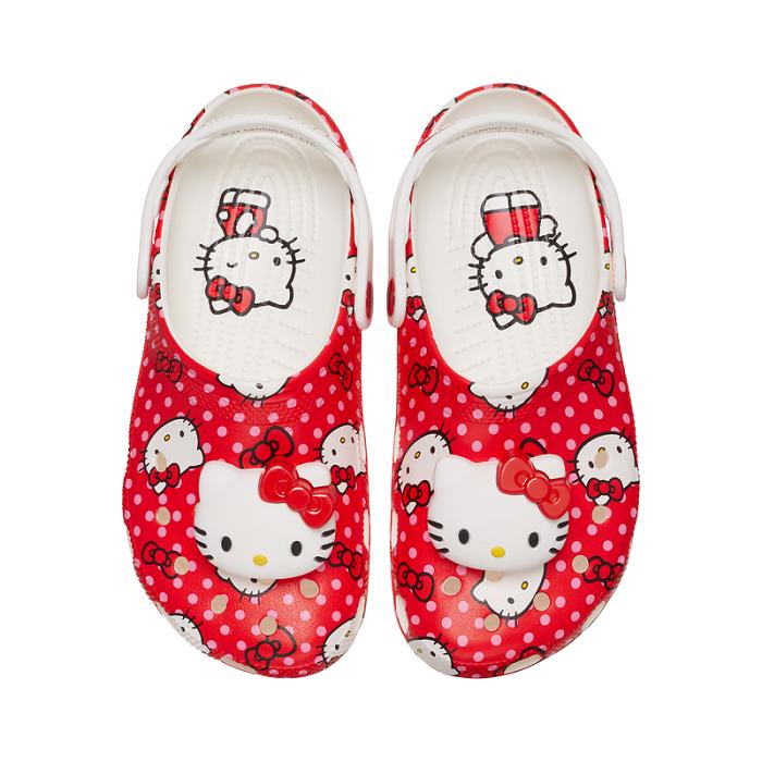 Hello Kitty Hello Kitty x Crocs Adult Red Classic Clog Červené | CZ_HK14953