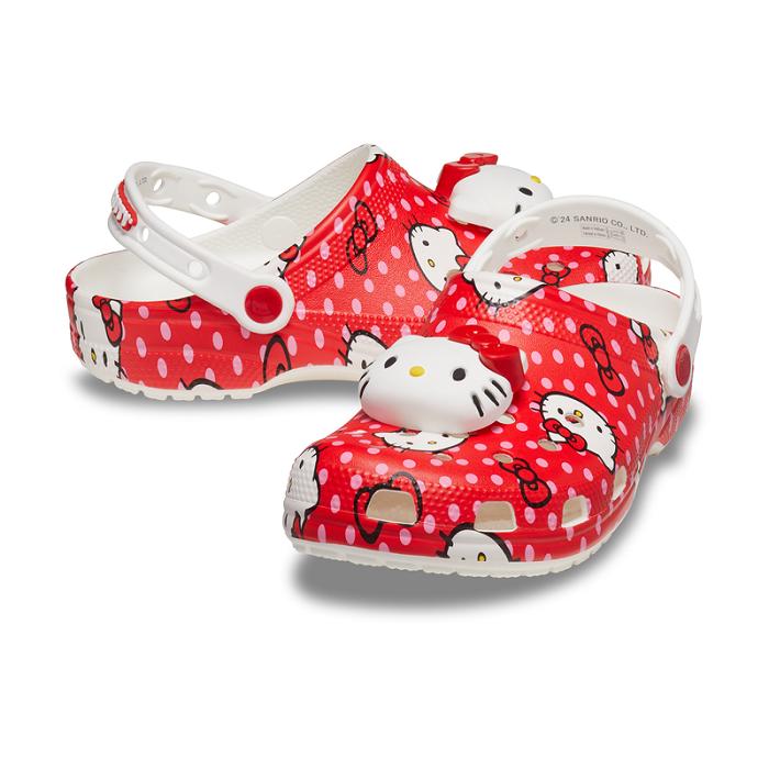 Hello Kitty Hello Kitty x Crocs Adult Red Classic Clog Červené | CZ_HK14953