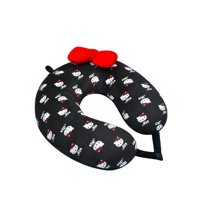 Hello Kitty Hello Kitty x FUL Black Neck Pillow Černé | CZ_HK74047