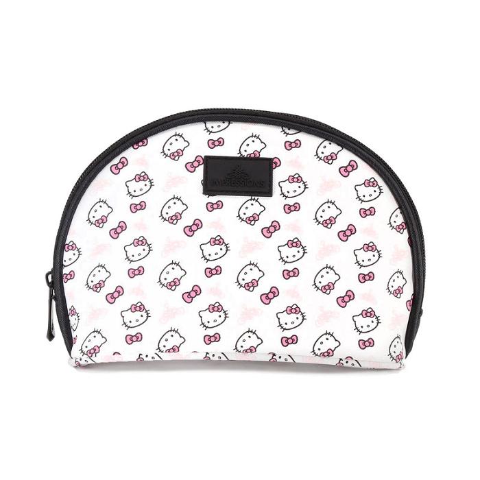 Hello Kitty Hello Kitty x Impressions Vanity Clutch Set (White) Bílé | CZ_HK92636