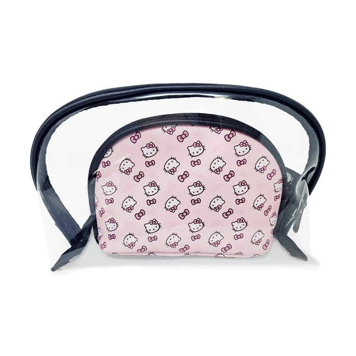 Hello Kitty Hello Kitty x Impressions Vanity Clutch Set (Pink) Růžové | CZ_HK70703