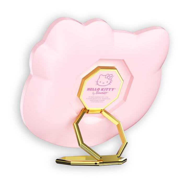 Hello Kitty Hello Kitty x Impressions Vanity Pocket Mirror with Ring Stand Růžové | CZ_HK55888