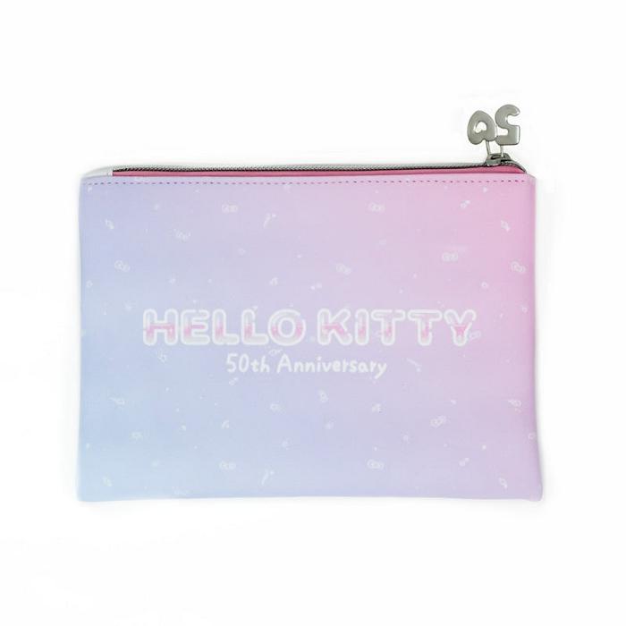 Hello Kitty Hello Kitty x Impressions Vanity 50th Anniv. Slim Pouch Set Růžové | CZ_HK86334