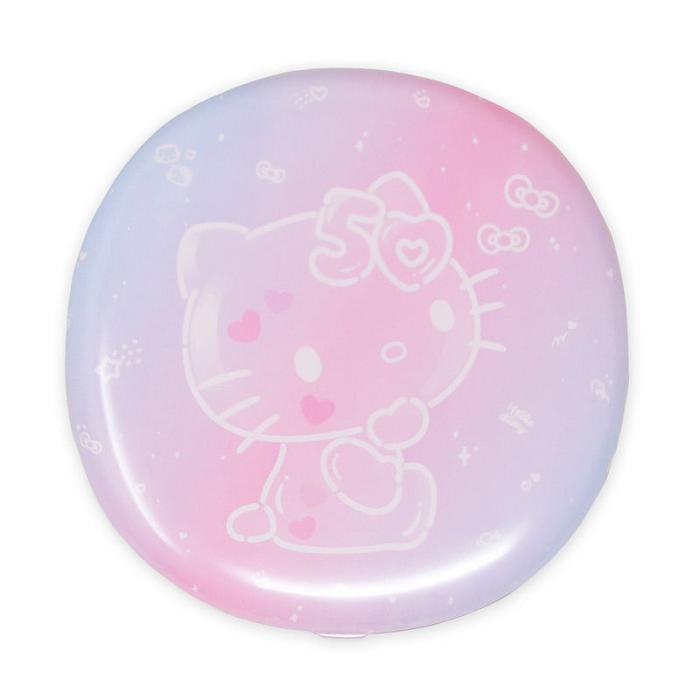 Hello Kitty Hello Kitty x Impressions Vanity 50th Anniv. Round LED Compact Mirror Růžové | CZ_HK86467