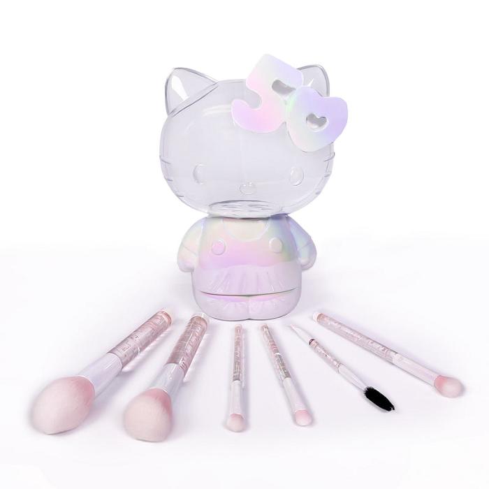 Hello Kitty Hello Kitty x Impressions Vanity 50th Anniv. 6-Pc Brush Gift Set Růžové | CZ_HK40824