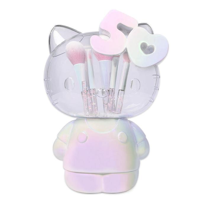 Hello Kitty Hello Kitty x Impressions Vanity 50th Anniv. 6-Pc Brush Gift Set Růžové | CZ_HK40824