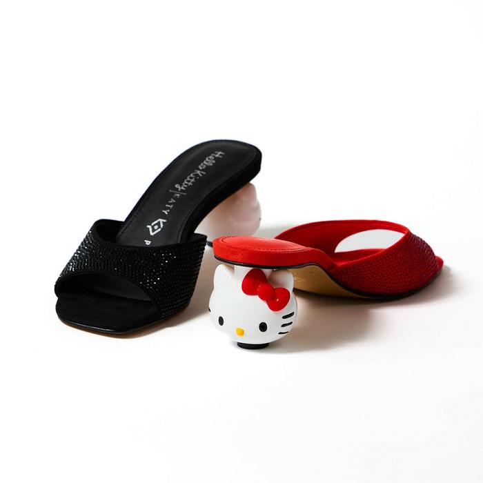 Hello Kitty Hello Kitty x Katy Perry Mule (Black) Černé | CZ_HK53319