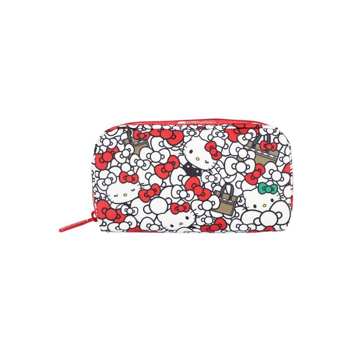 Hello Kitty Hello Kitty x LeSportsac Rectangular Cosmetic Bag (My Wardrobe) Červené | CZ_HK44676