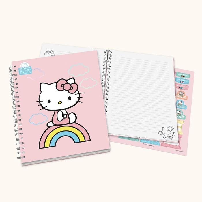 Hello Kitty Hello Kitty x Studio Oh! Classic Pink Extra-Large Spiral Notebook Růžové | CZ_HK47794