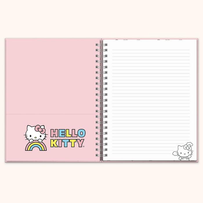 Hello Kitty Hello Kitty x Studio Oh! Classic Pink Extra-Large Spiral Notebook Růžové | CZ_HK47794