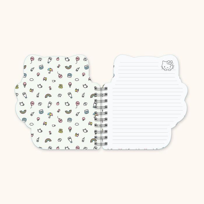 Hello Kitty Hello Kitty x Studio Oh! Classic Blue Die-Cut Notebook Blankyt | CZ_HK81473